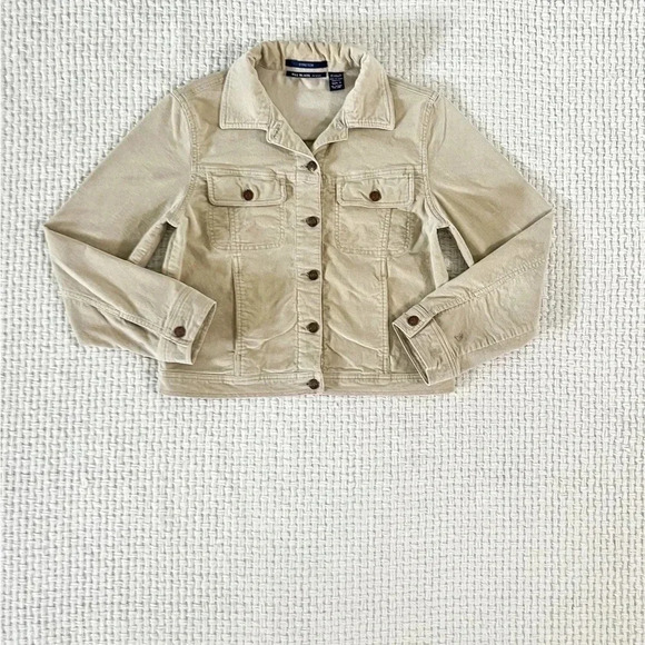 VINTAGE Bill Blass Jeans Tan Corduroy Jacket - Picture 3 of 9